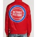 Detroit Pistons Logo Starters Red Jacket